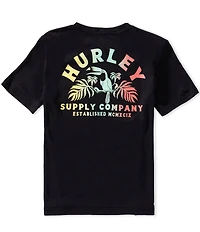 Hurley Big Boys Short Sleeve H20-DRI Toucan Poolside T-Shirt