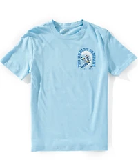 Hurley Big Boys Short Sleeves Rodeo Wave Poolside Tee