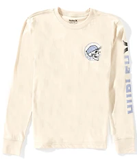 Hurley Big Boys Skelly Skater Long-Sleeve T-Shirt