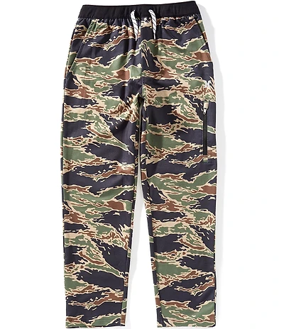 Hurley Big Boys Sunset Camouflage-Printed Knit Jogger Pants