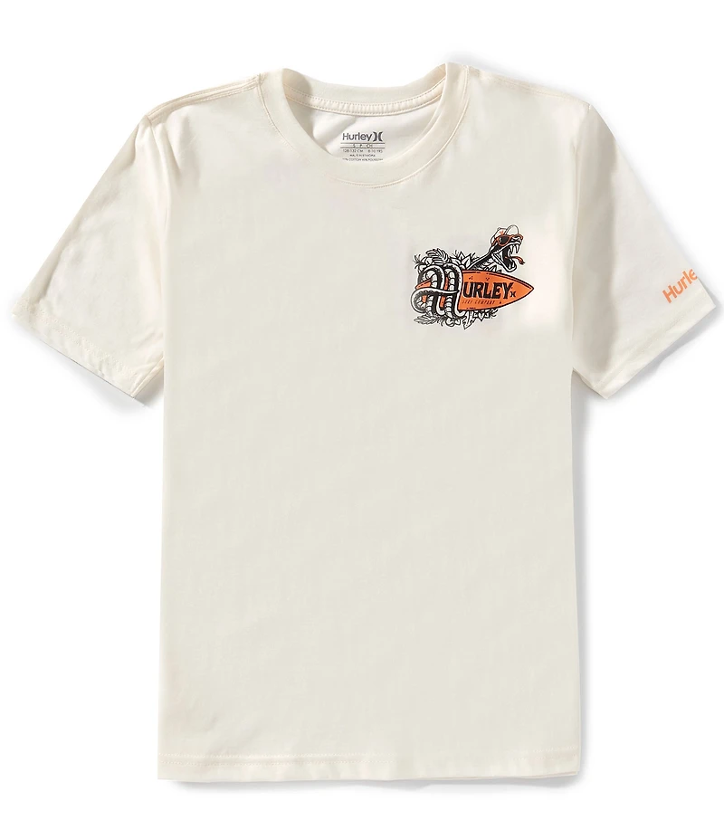Hurley Big Boys Surf Snake Short Sleeve T-Shirt