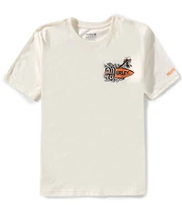 Hurley Big Boys Surf Snake Short Sleeve T-Shirt