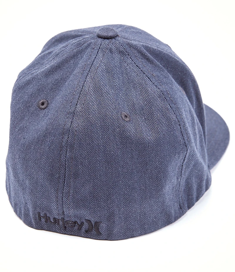 Hurley Black Textures Herringbone Cap
