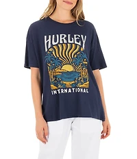 Hurley Bliss Short Sleeve Boyfriend T-Shirt