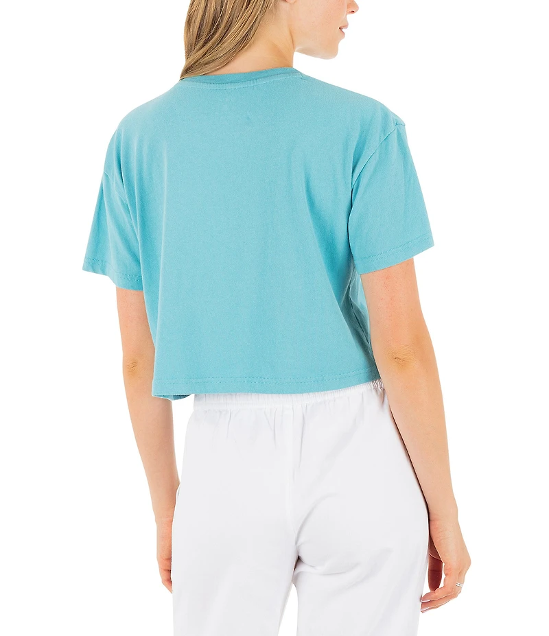 Hurley Burro Short Sleeve Boxy Cropped Jersey T-Shirt