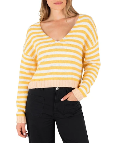 Hurley Campfire Long Sleeve Striped Sweater