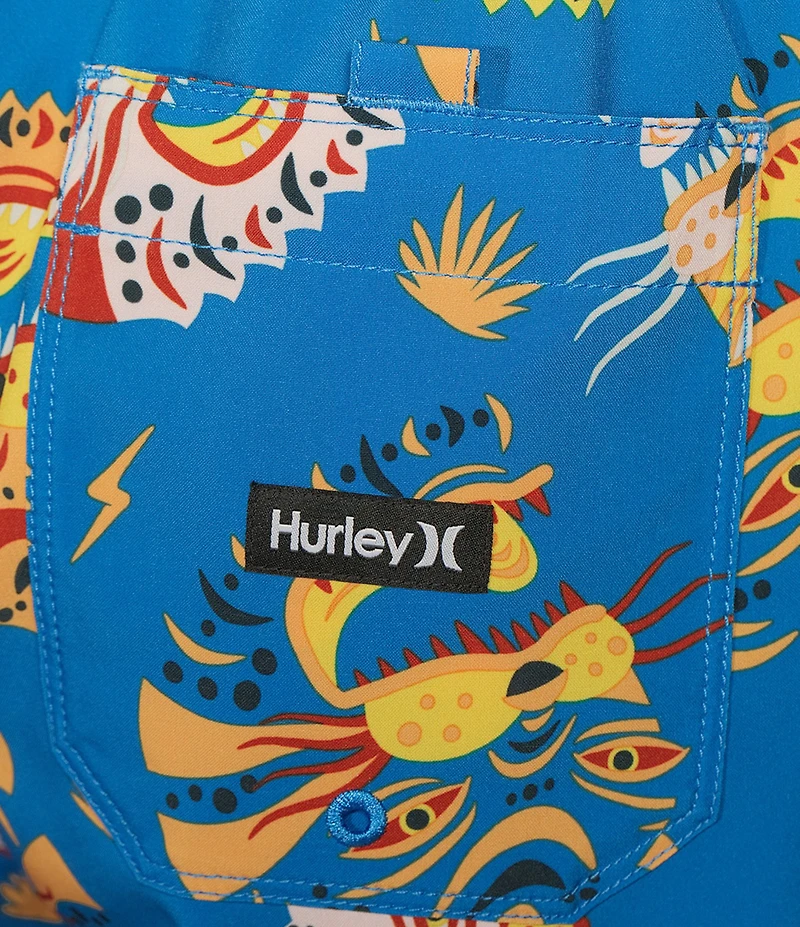 Hurley Cannonball 17#double; Inseam Swim Trunks