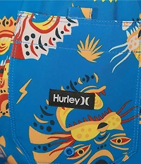 Hurley Cannonball 17#double; Inseam Swim Trunks