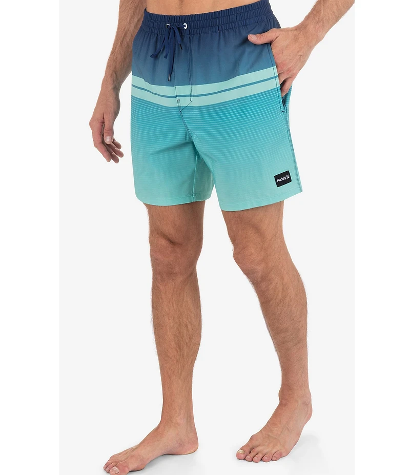 Hurley Cannonball 17#double; Inseam Swim Trunks