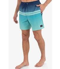 Hurley Cannonball 17#double; Inseam Swim Trunks