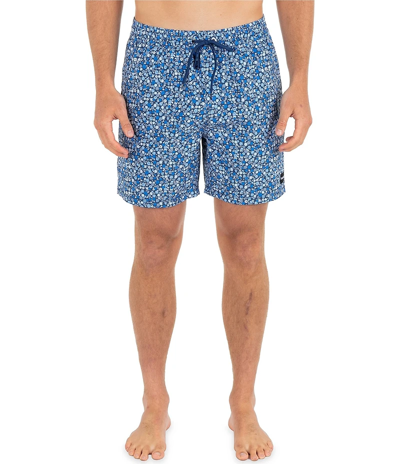 Hurley Cannonball 17#double; Outseam Swim Trunks