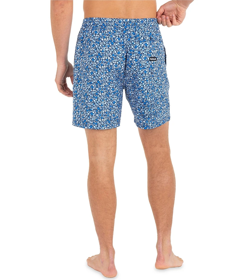Hurley Cannonball 17#double; Outseam Swim Trunks