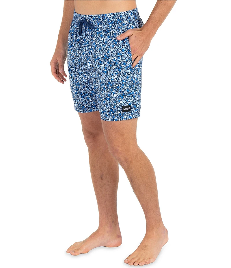 Hurley Cannonball 17#double; Outseam Swim Trunks