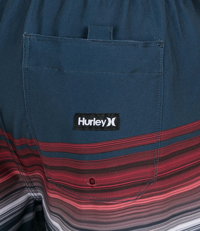 Hurley Cannonball 17#double; Outseam Swim Trunks