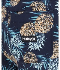 Hurley Cannonball 6#double; Inseam Volley Pineapple Swim Trunks