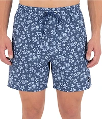 Hurley Cannonball 6#double; Inseam Volley Swim Trunks
