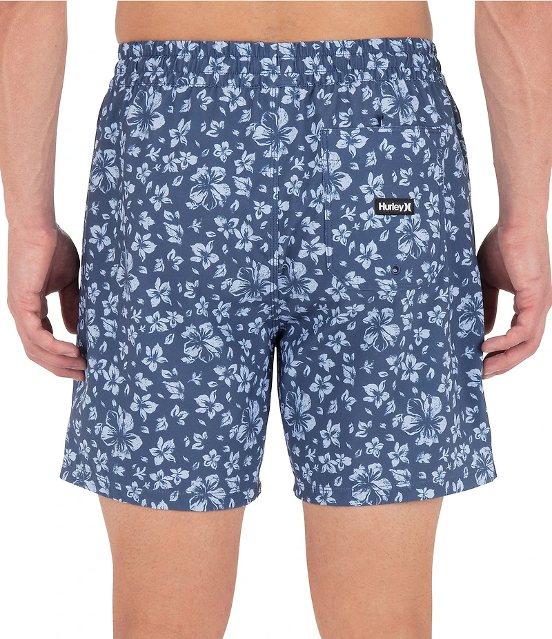 Hurley Cannonball 6#double; Inseam Volley Swim Trunks