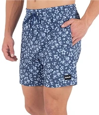Hurley Cannonball 6#double; Inseam Volley Swim Trunks