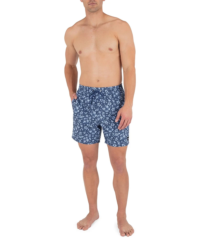 Hurley Cannonball 6#double; Inseam Volley Swim Trunks