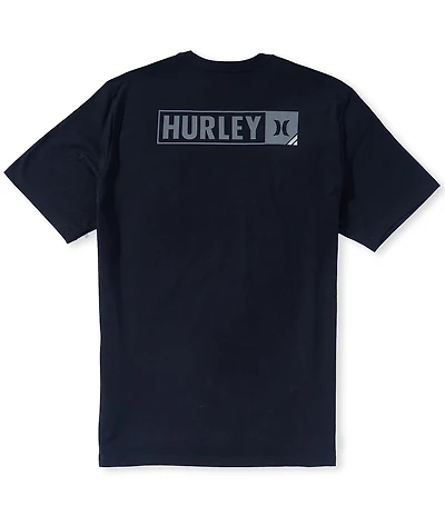 Hurley Corner Logo Short Sleeve T-Shirt