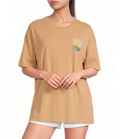 Hurley Daybreak Short Sleeve Boyfriend T-Shirt