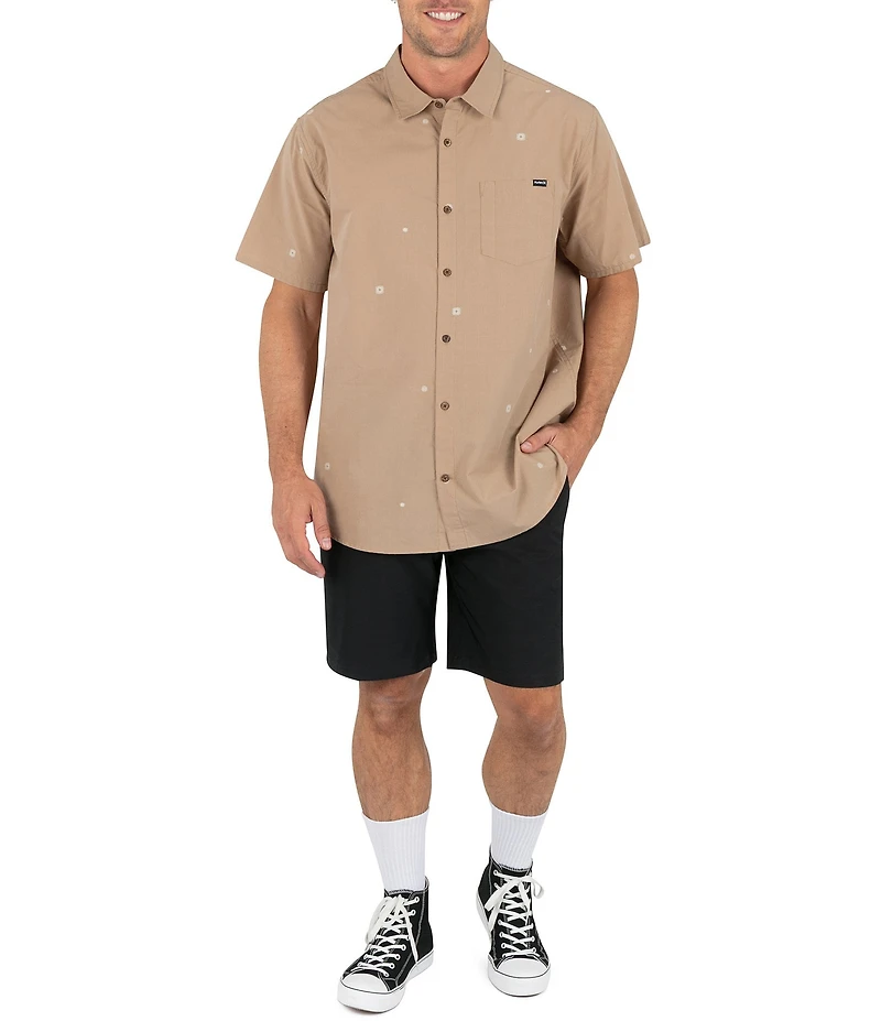 Hurley Dobby Ditsy Short Sleeve Woven Shirt
