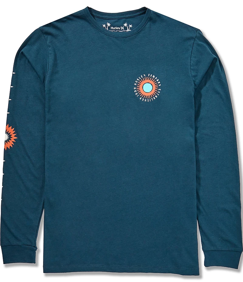 Hurley Eagles High Long Sleeve Jersey Graphic T-Shirt