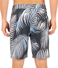 Hurley Eco Weekender 9#double; Inseam Palm Leaf Swim Trunks