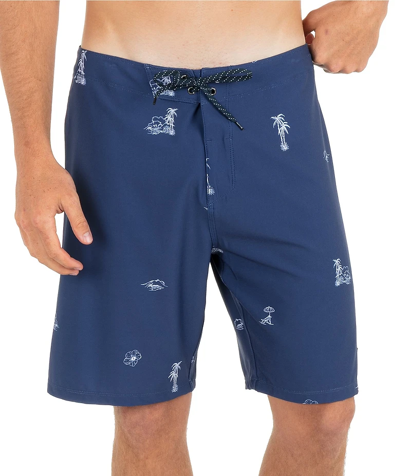 Hurley Eco Weekender 9#double; Inseam Swim Trunks
