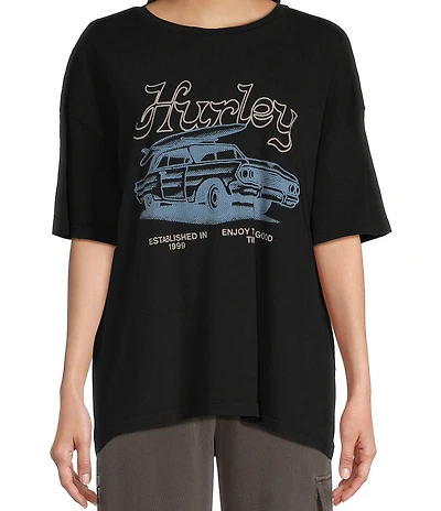 Hurley Enjoy The Good Short Sleeve Graphic T-Shirt