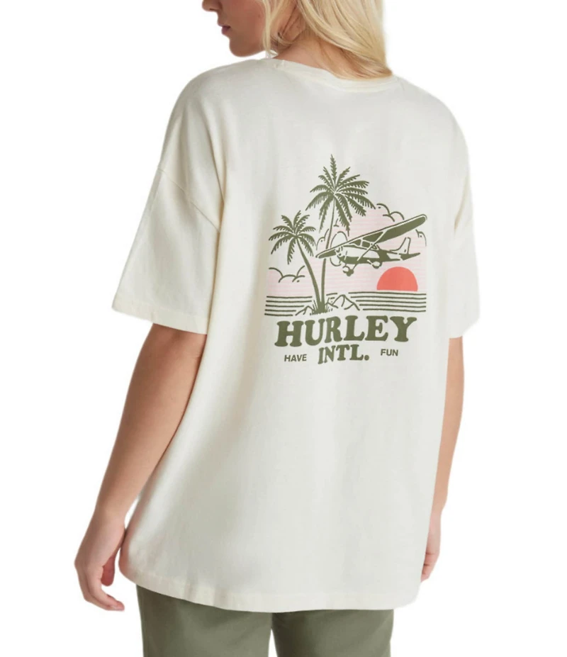 Hurley Exodos Graphic Boyfriend Short-Sleeve T-Shirt