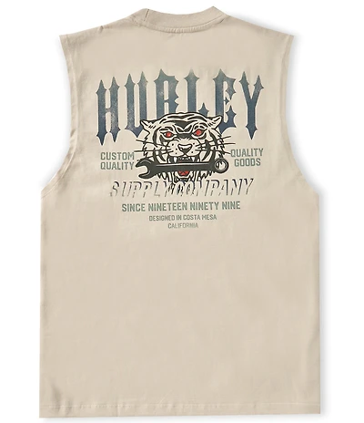 Hurley Forged Muscle Tee Graphic Tank Top