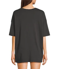 Hurley Foundry Short Sleeve Boyfriend T-Shirt