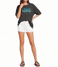 Hurley Foundry Short Sleeve Boyfriend T-Shirt