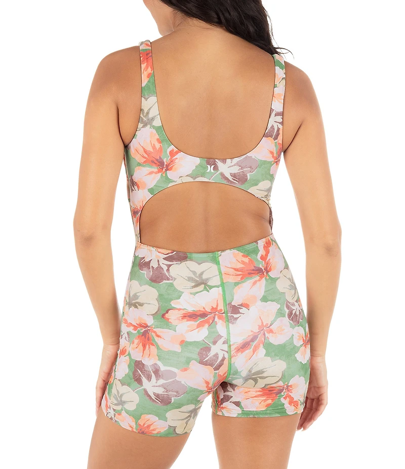 Hurley Ginko Cloud Scoop Neck Cut-Out Surf Suit