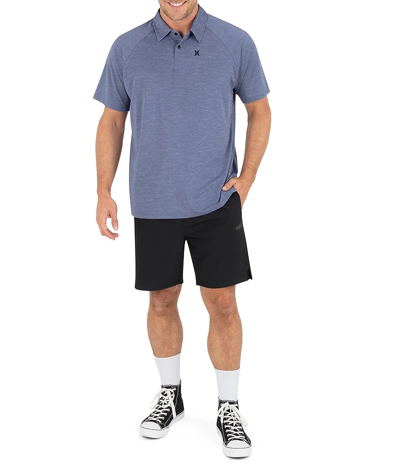 Hurley H20-DRI Outback Raglan Sleeve Peformance Polo Shirt