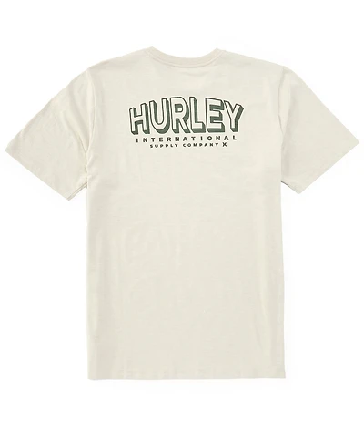 Hurley H2O-Dri Top Arch Short Sleeve Slub Graphic T-Shirt