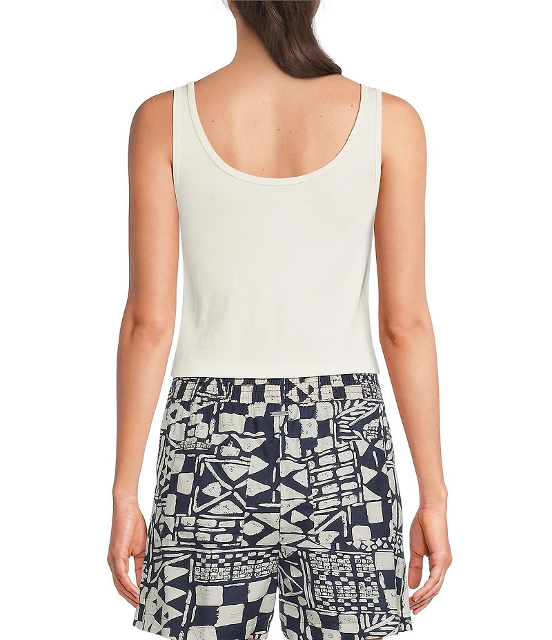 Hurley Hello Sleeveless Cropped Tank Top