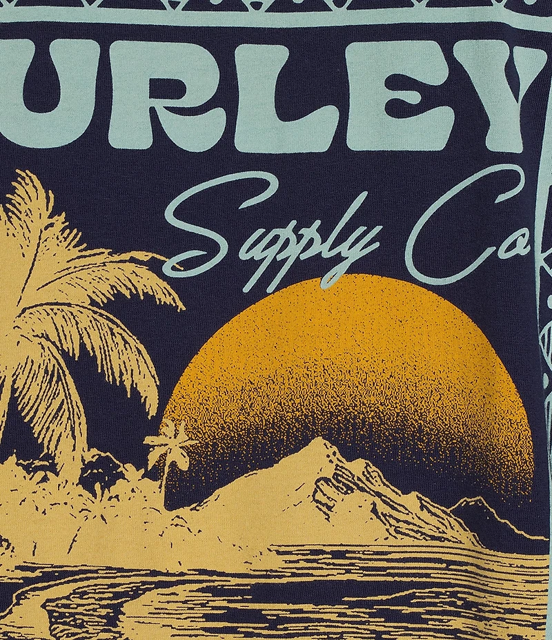 Hurley Island Scape Short Sleeve Graphic T-Shirt