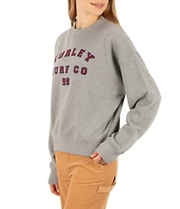 Hurley Letterman Crew Neck Pullover
