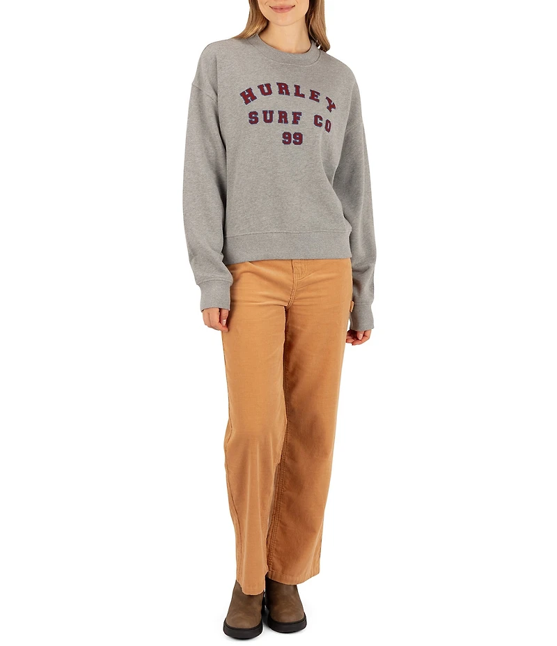 Hurley Letterman Crew Neck Pullover