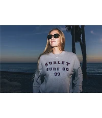Hurley Letterman Crew Neck Pullover