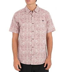 Hurley Lido Printed Short Sleeve Woven Shirt