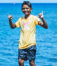 Hurley Little Boys Solid Stretch Twill Hybrid Pull-On Shorts