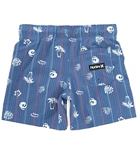 Hurley Little Boys Paradise Stripe Pull-On Swim Trunks