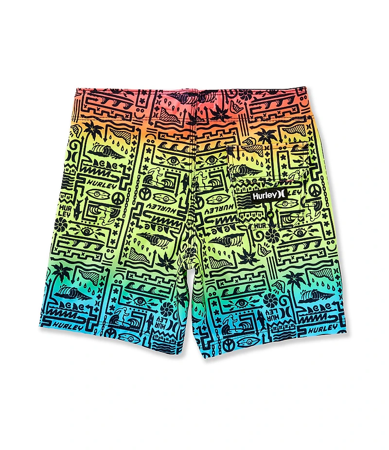 Hurley Little Boys Squiggle Boardshorts
