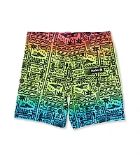 Hurley Little Boys Squiggle Boardshorts