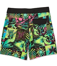 Hurley Little Boys Checker Doodle Boardshorts