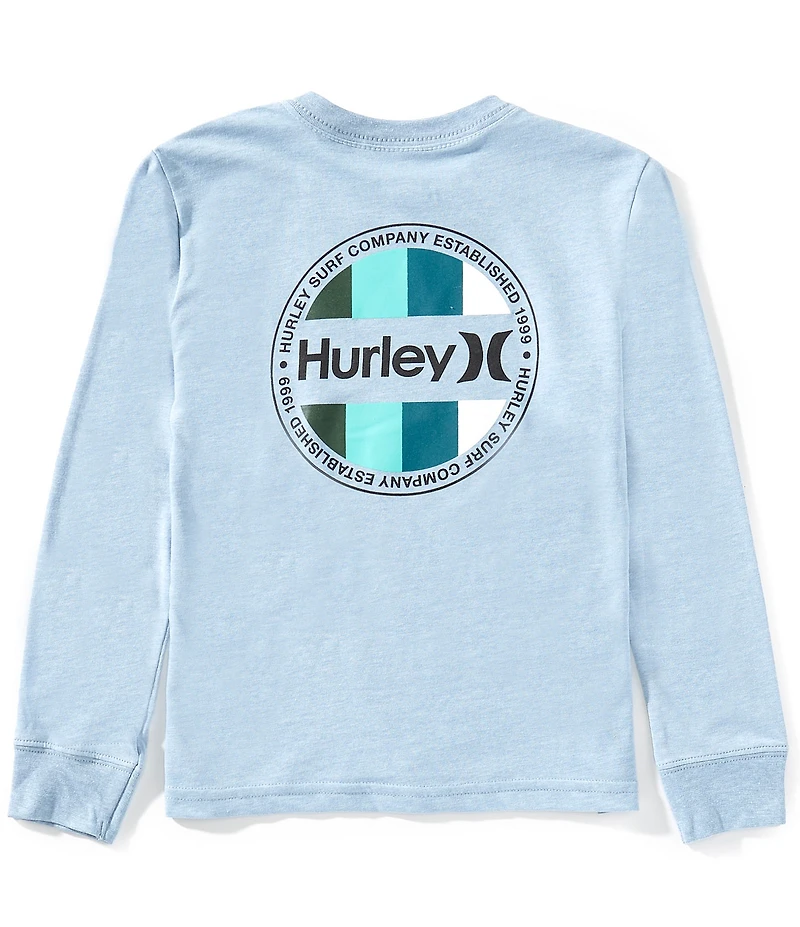 Hurley Little Boys Long Sleeve Vibes T-Shirt