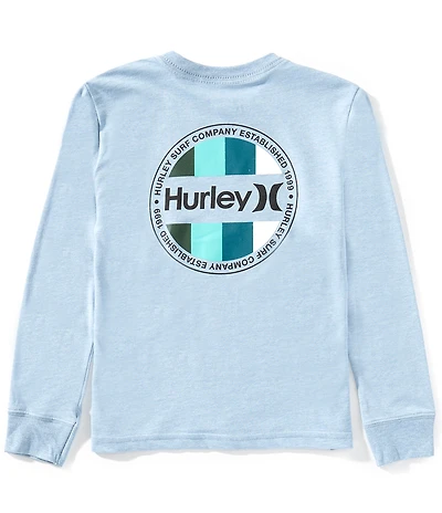 Hurley Little Boys Long Sleeve Vibes T-Shirt